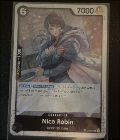 One Piece TCG 3D2Y #ST14-007 Nico Robin — front