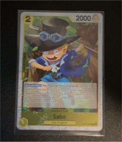 2020 One Piece Card Game ST13-007 Sabo — front