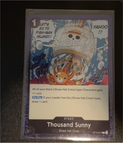 2025 One Piece Card Game #ST14-017 Thousand Sunny — front