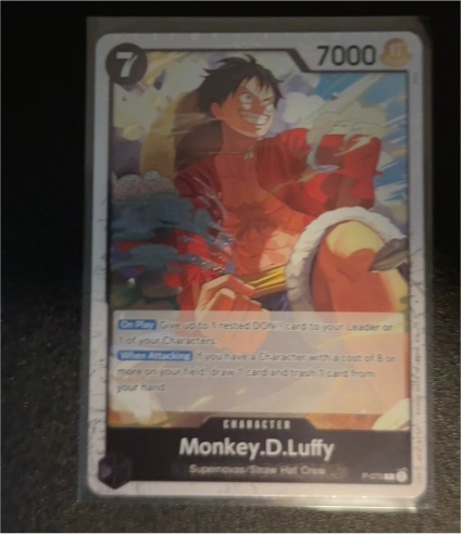 2024 One Piece Card Game P-075 Monkey D. Luffy — front