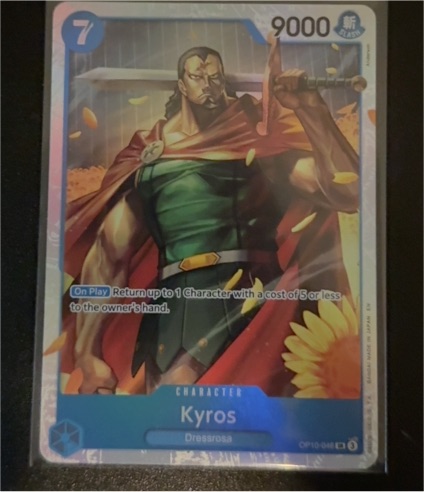 2025 One Piece Card Game OP10-046 Kyros — front