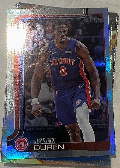 2025-26 Topps #41 Jalen Duren — front