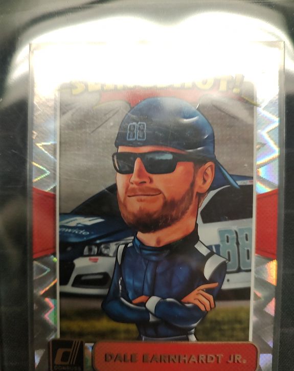 2018 Panini Donruss Racing Slingshot! Dale Earnhardt Jr. — front