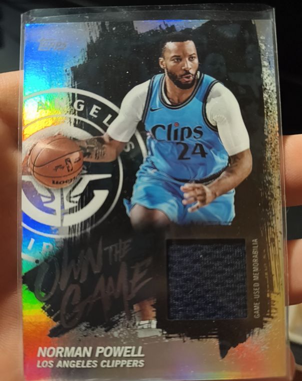 2025-26 Topps Own The Game #OTGA-NP Norman Powell — front