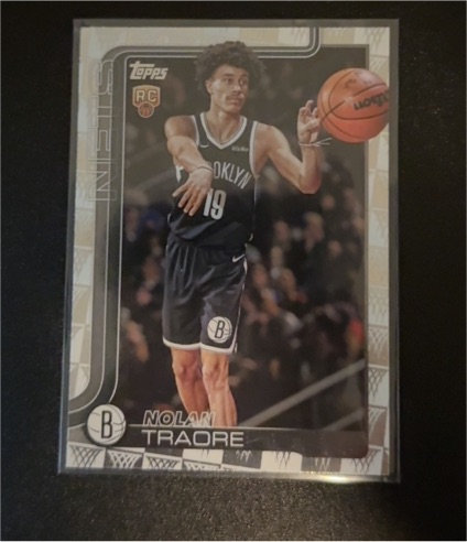 2025-26 Topps #219 Nolan Traore — front