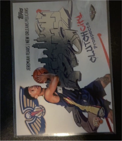 2025-26 Topps Basketball #CC-7 Jeremiah Fears — front
