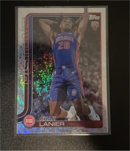 2025-26 Topps Basketball #238 Chaz Lanier — front
