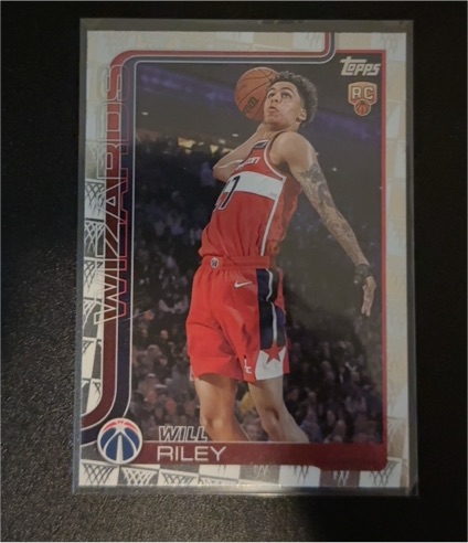 2025-26 Topps Basketball #221 Will Riley — front