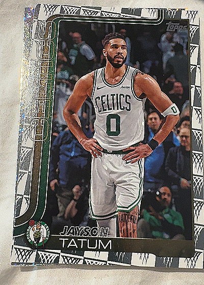 2025-26 Topps Basketball #1 Jayson Tatum — front