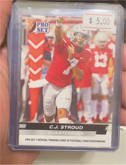 2022 Leaf Pro Set #PS-02 C.J. Stroud — front
