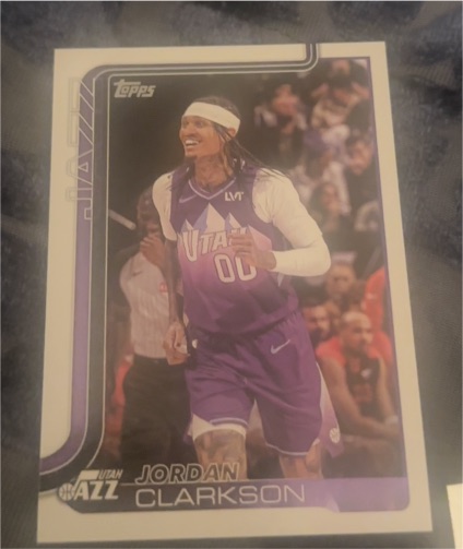 2025-26 Topps #132 Jordan Clarkson — front