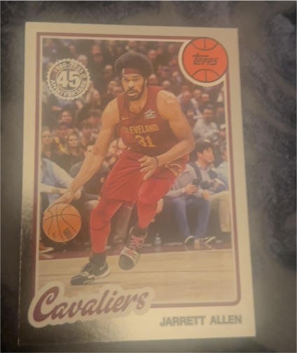 2025-26 Topps Basketball #80BK-25 Jarrett Allen — front