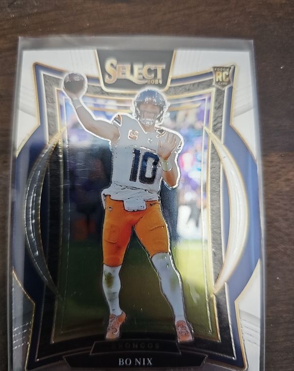 2024 Panini Select #30 Bo Nix — front