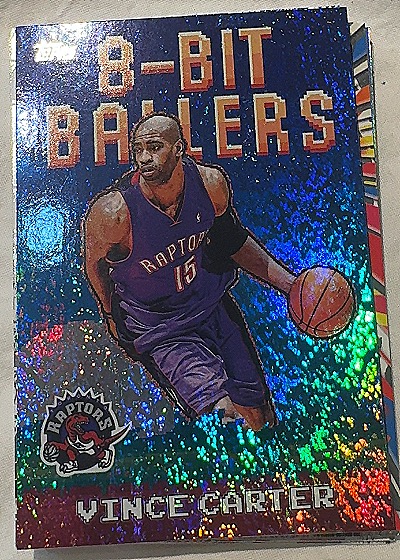 2025-26 Topps #8B-26 Vince Carter 8-Bit Ballers — front