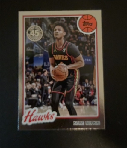 2025-26 Topps 45th Anniversary #80BK-30 Kobe Bufkin — front