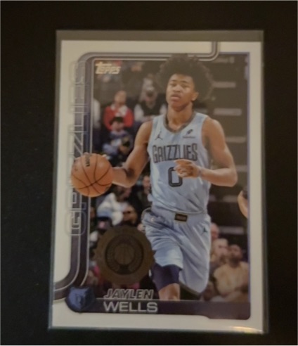 2025-26 Topps #183 Jaylen Wells — front