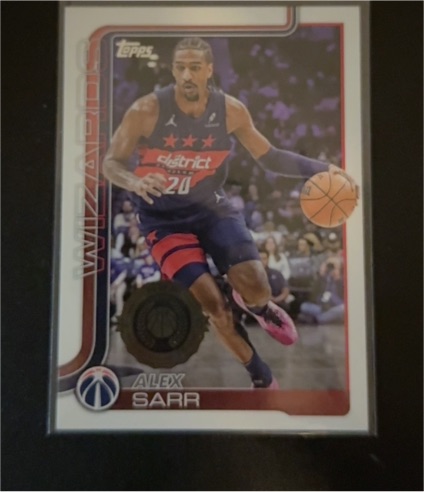 2025-26 Topps #96 Alex Sarr — front
