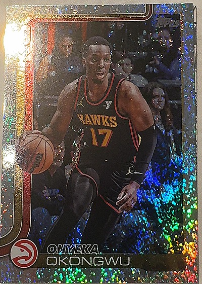 2017-18 Panini Fast Break Prizm #99 Onyeka Okongwu — front