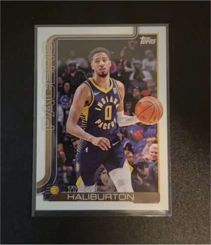 2025-26 Topps Basketball #47 Tyrese Haliburton — front