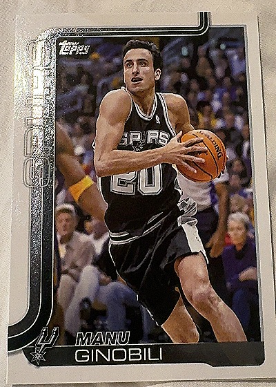 2025-26 Topps #262 Manu Ginobili — front