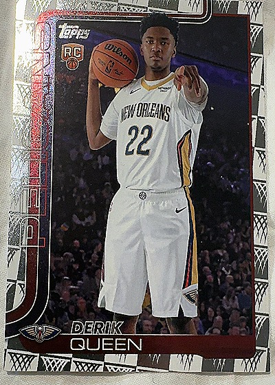 2025-26 Topps #213 Derik Queen — front
