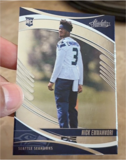 2025 Panini Absolute Football #163 Nick Emmanwori — front