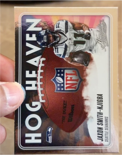 2025 Panini Absolute Hog Heaven #HH-JSN Jaxon Smith-Njigba — front