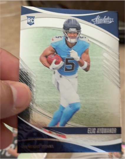 2025 Panini Absolute #122 Elic Ayomanor — front
