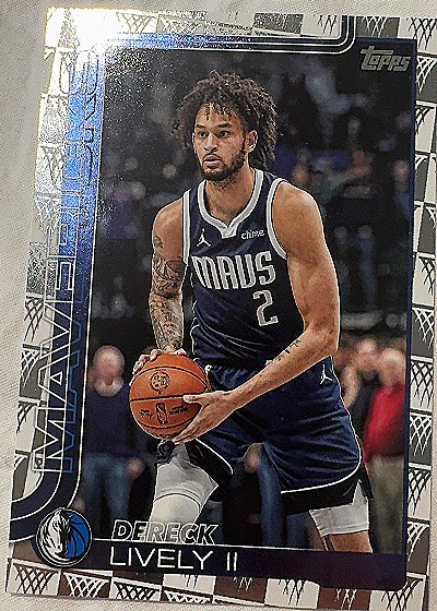 2025-26 Topps #172 Dereck Lively II — front