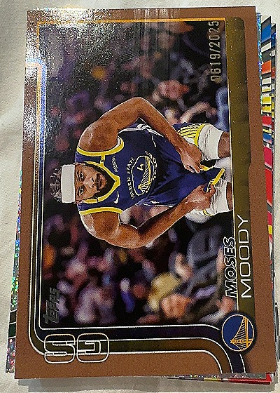 2025-26 Topps #140 Moses Moody — front