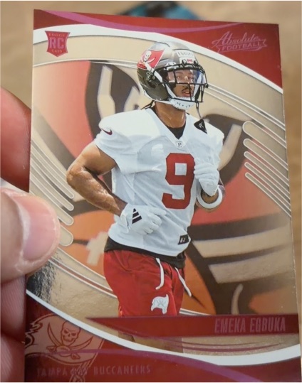 2025 Panini Absolute Football #124 Emeka Egbuka — front
