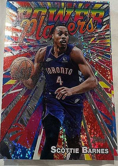 2025-26 Topps #PP-9 Scottie Barnes Power Players — front