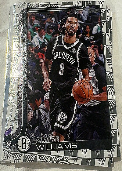 2025-26 Topps #9 Ziaire Williams — front