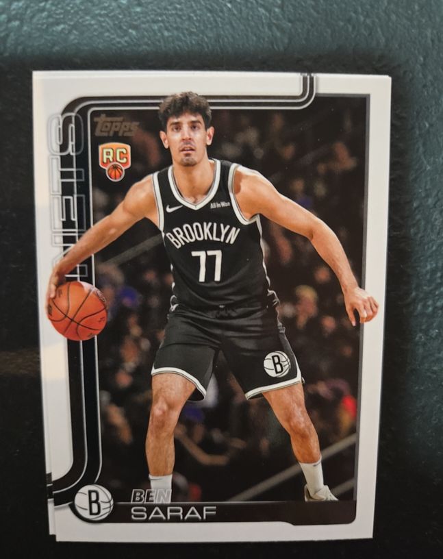 2025-26 Topps #226 Ben Saraf — front