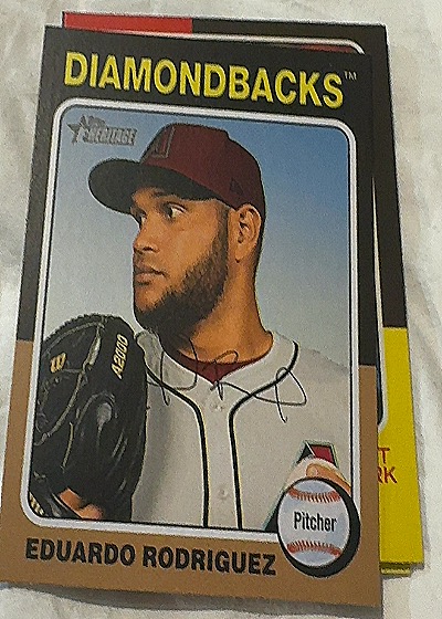 2024 Topps Heritage #580 Eduardo Rodriguez — front