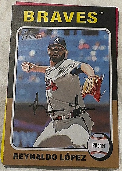 2024 Topps Heritage #549 Reynaldo López — front