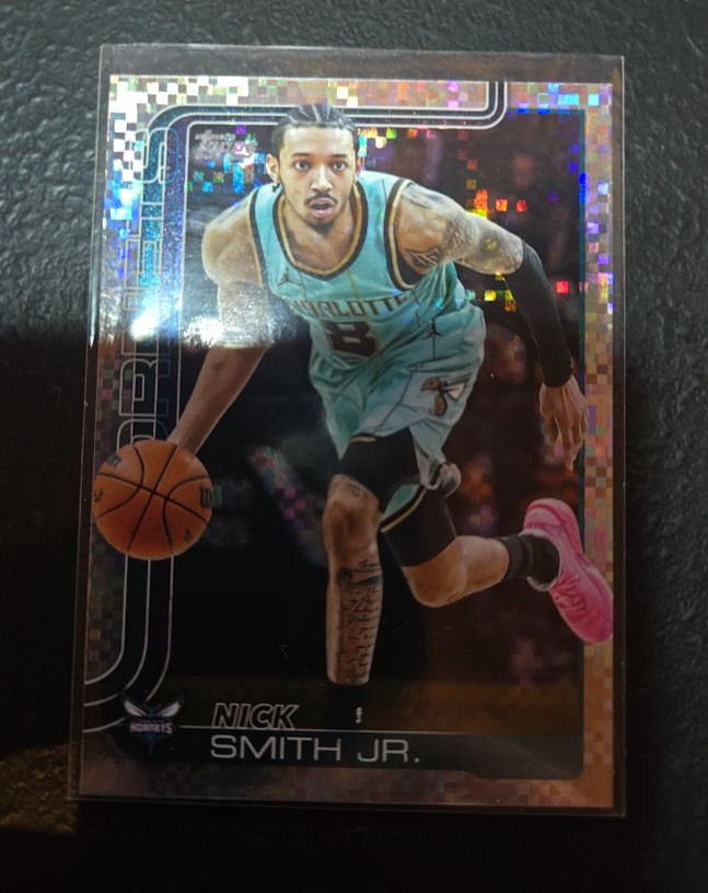 2025-26 Topps Diamante Pink #72 Nick Smith Jr. — front