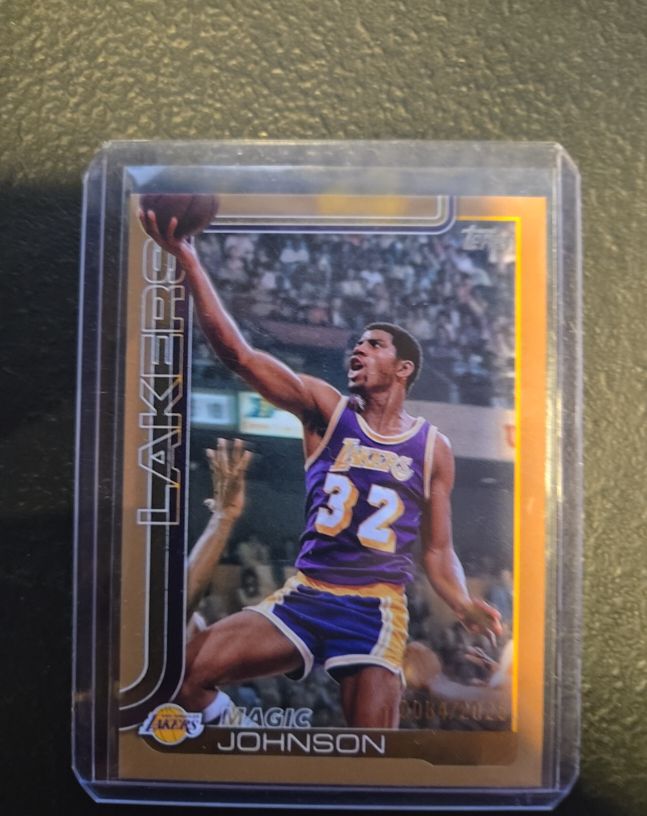 2025-26 Topps #255 Magic Johnson — front
