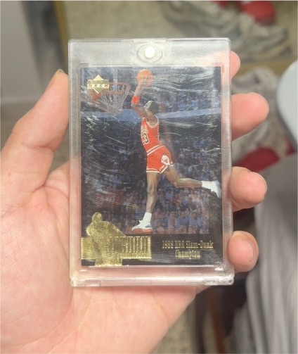 1993 Upper Deck Metal Shedders Michael Jordan — front
