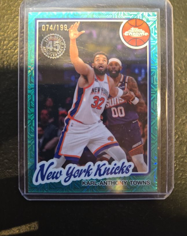 2025-26 Topps Chrome #TC-KT Karl-Anthony Towns — front