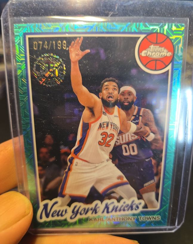 2025-26 Topps Chrome 1980-81 #TC-KT Karl-Anthony Towns — front
