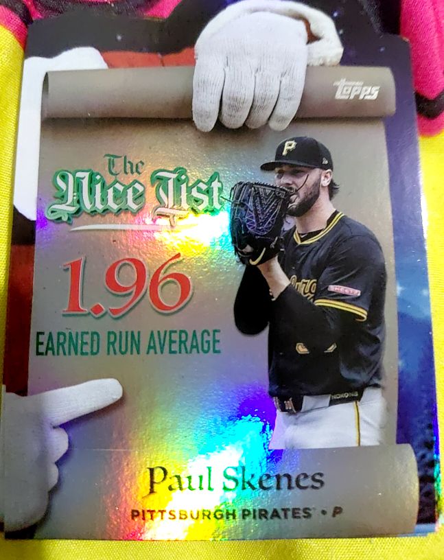 2025 Topps Holiday #MNL-11 Paul Skenes — front