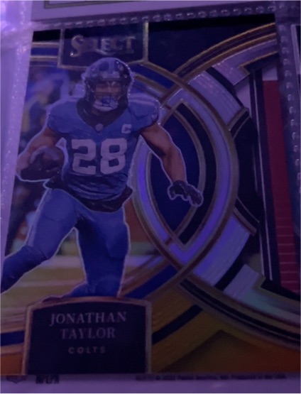 2023 Panini Select #127 Jonathan Taylor — front