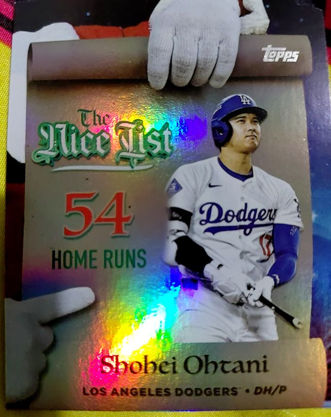 2025 Topps Holiday #MNL-1 Shohei Ohtani — front