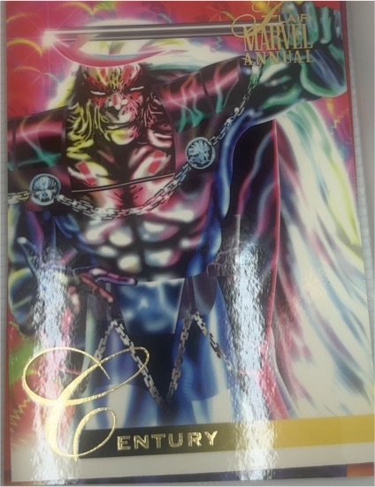 1995 Fleer Flair Marvel Annual #137 Century — front