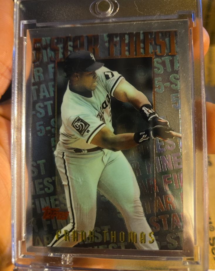 1996 Topps Mystery Finest #M26 Frank Thomas — front