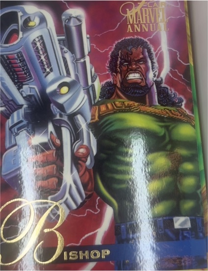 1995 Fleer Flair Marvel Annual #46 Bishop — front
