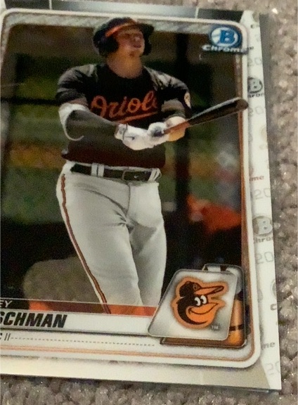2020 Bowman Chrome Prospects #BCP-50 Adley Rutschman — front