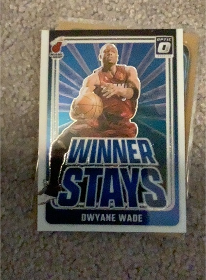 2024-25 Panini Donruss Optic #20 Dwyane Wade Winner Stays — front