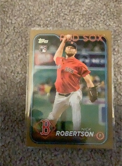 2024 Topps Series 1 #13 Nick Robertson — front